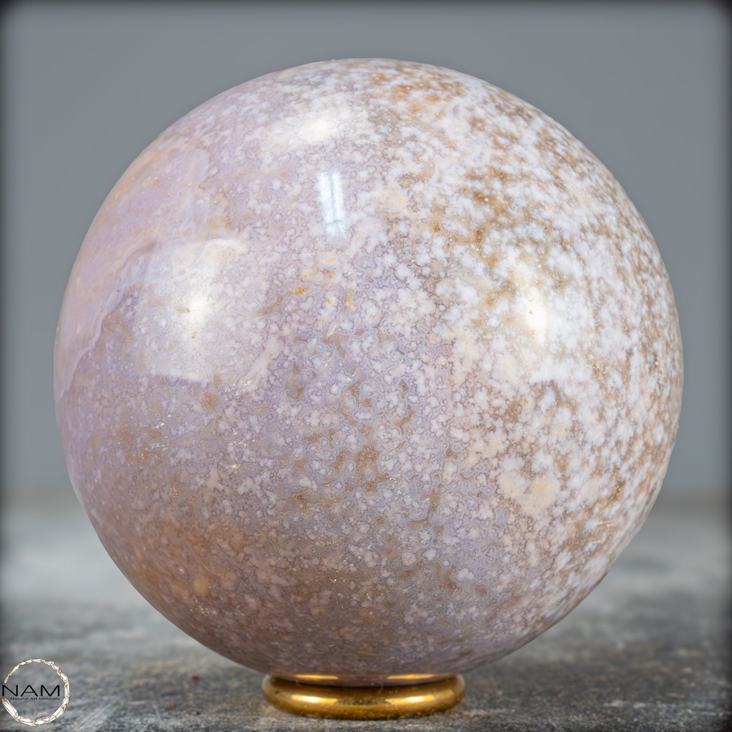 Natürliche Ozean-Jaspis Kugel - 826,19g - 85mm