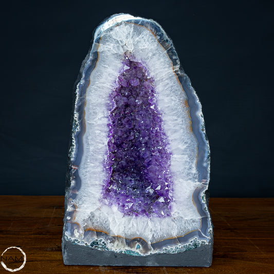 Natürliche Intensive Amethyst-Kristall Druse - 18654,19g