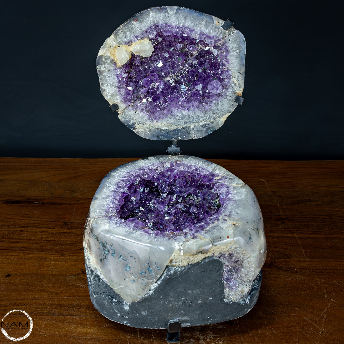 Natürliche Amethyst Drusen-Schale - 22683,22g