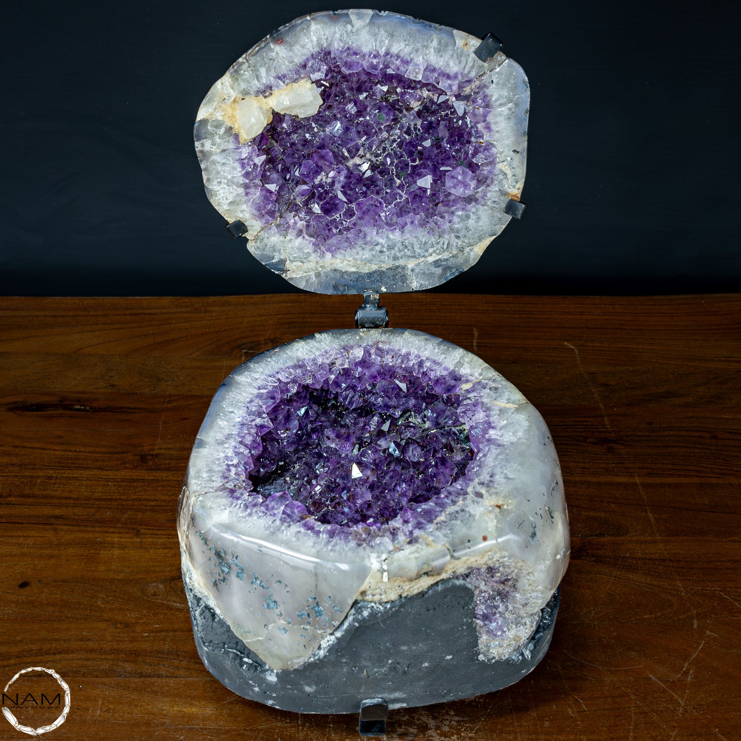 Natürliche Amethyst Drusen-Schale - 22683,22g