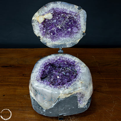 Natürliche Amethyst Drusen-Schale - 22683,22g