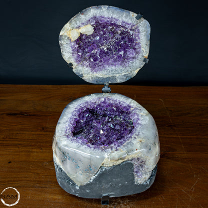 Natürliche Amethyst Drusen-Schale - 22683,22g