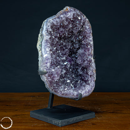 Natürliche Amethyst-Kristalle/Druse auf Ständer - 5903,47g