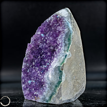 Natürliche Amethyst-Kristall Druse - 667,38g
