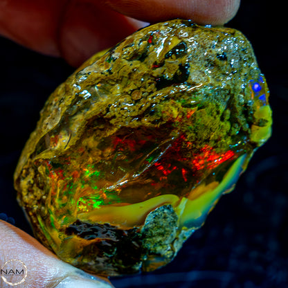 Seltener Natürlicher Großer Kristall-Opal, Äthiopien - 34,56g - 172,80ct