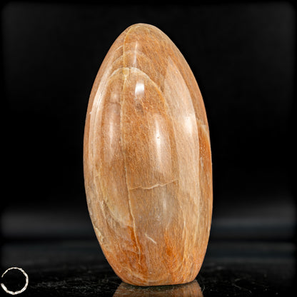 Natürliche Pfirsich-Mondstein Freiform - 988,88g