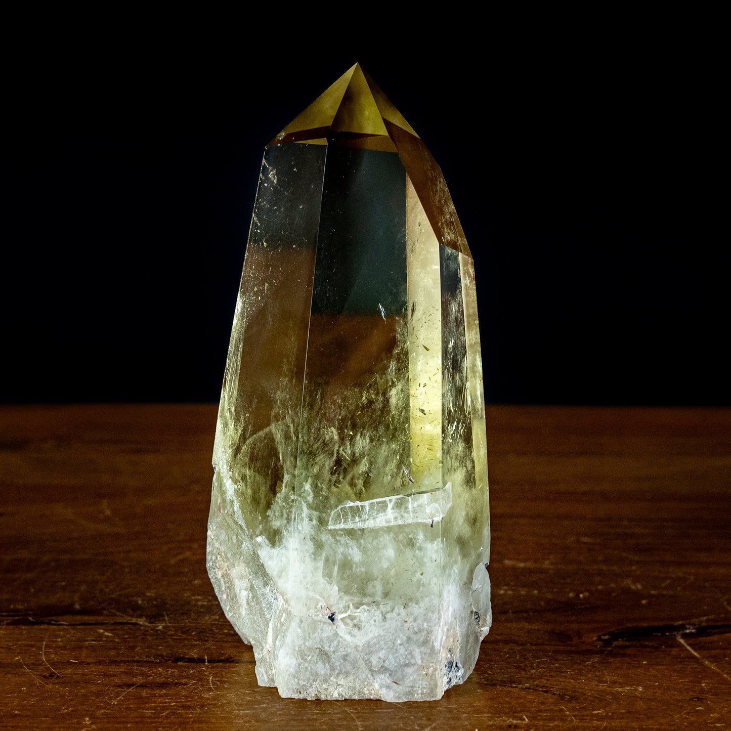 Großer Transparenter Citrin Obelisk - Brasilien - 1170,29g