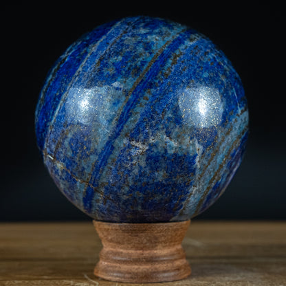 Natürliche Große Königsblaue Lapislazuli-Kugel - 1291,18g - 95mm