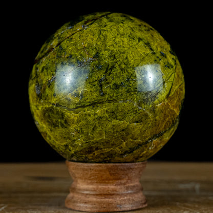 Grüner Opal Kugel - 736,51g - 81,8mm