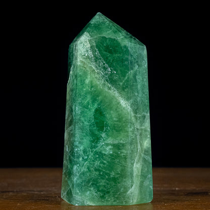 Natürlicher Grüner Fluorit Obelisk - 1562,73g