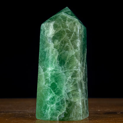 Natürlicher Grüner Fluorit Obelisk - 1562,73g