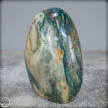 Natürlicher Ocean Jaspis-Achat Freiform - 705,28g