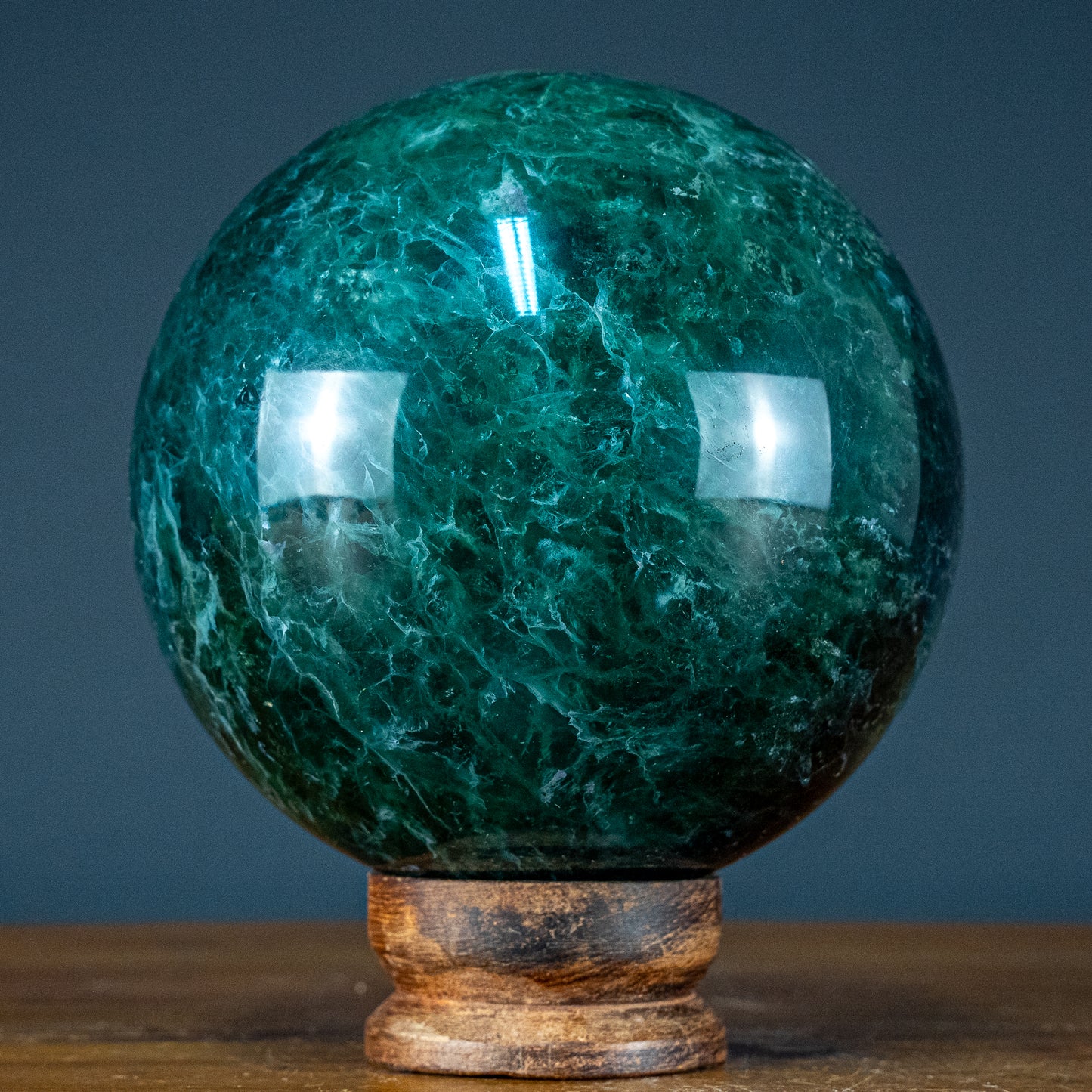 Sehr Große Lila-Grüne Fluorit Kugel, China - 8270,18g - 176mm