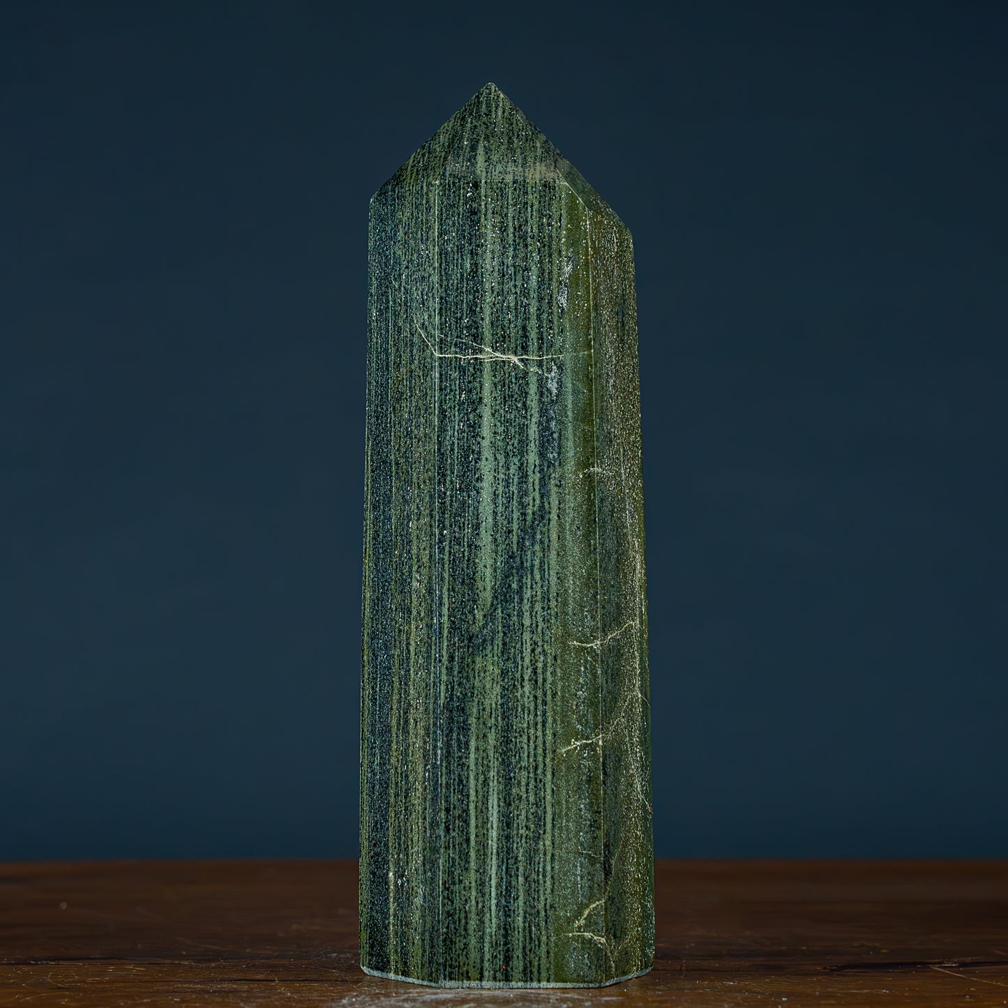 Gebänderter Kambaba-Jaspis Obelisk - 1293,07g