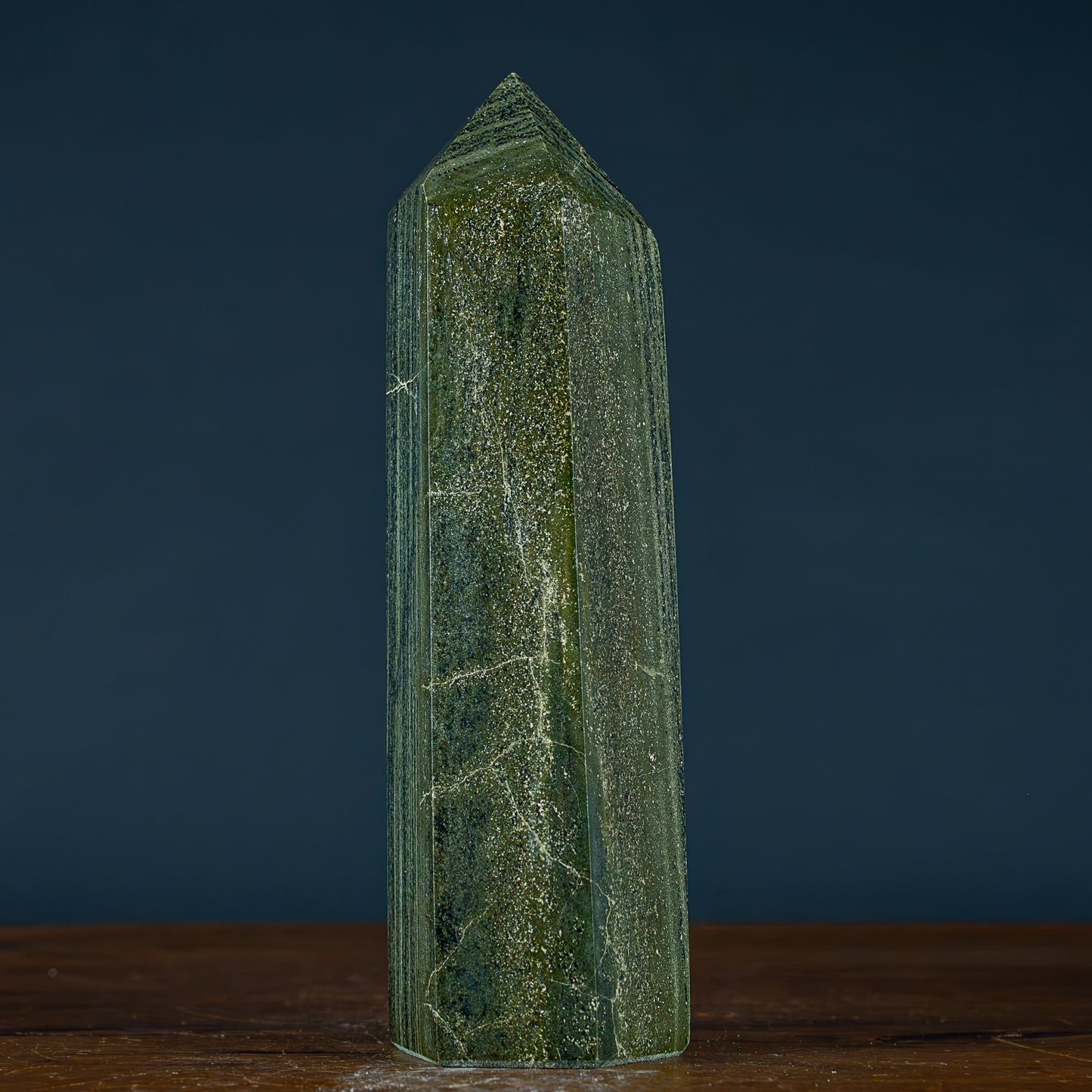 Gebänderter Kambaba-Jaspis Obelisk - 1293,07g