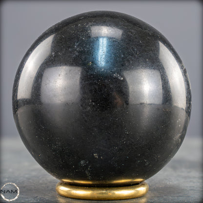 Schwarze Tourmalin-Kristall Kugel aus Brasilien - 722,33g - 78mm
