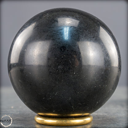 Schwarze Tourmalin-Kristall Kugel aus Brasilien - 722,33g - 78mm