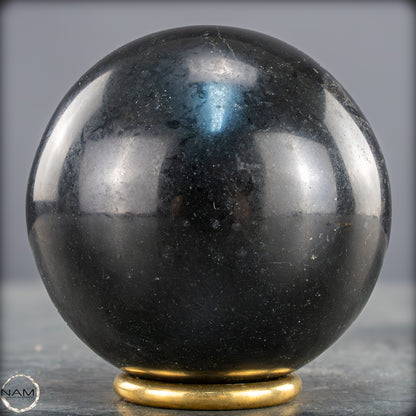 Schwarze Tourmalin-Kristall Kugel aus Brasilien - 722,33g - 78mm