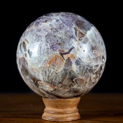 Große Mehrfarbige Amethyst Kugel – 1404,04g – 104mm