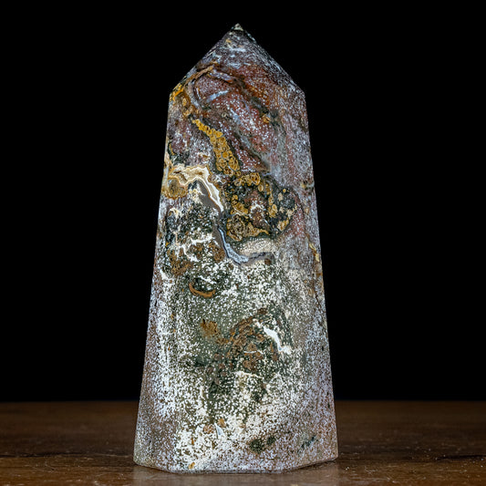 Jaspis-Achat Obelisk - 1574,61g