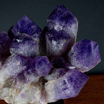 Selten Bolivien Amethyst Druse auf Ständer - 27164,29g