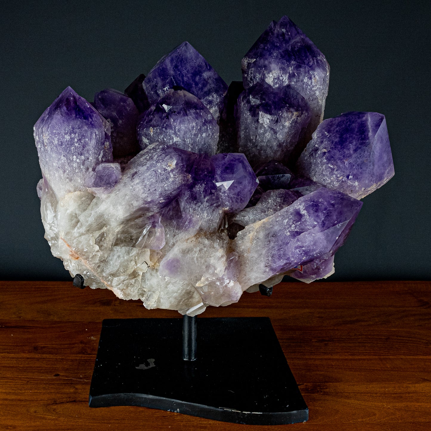 Selten Bolivien Amethyst Druse auf Ständer - 27164,29g