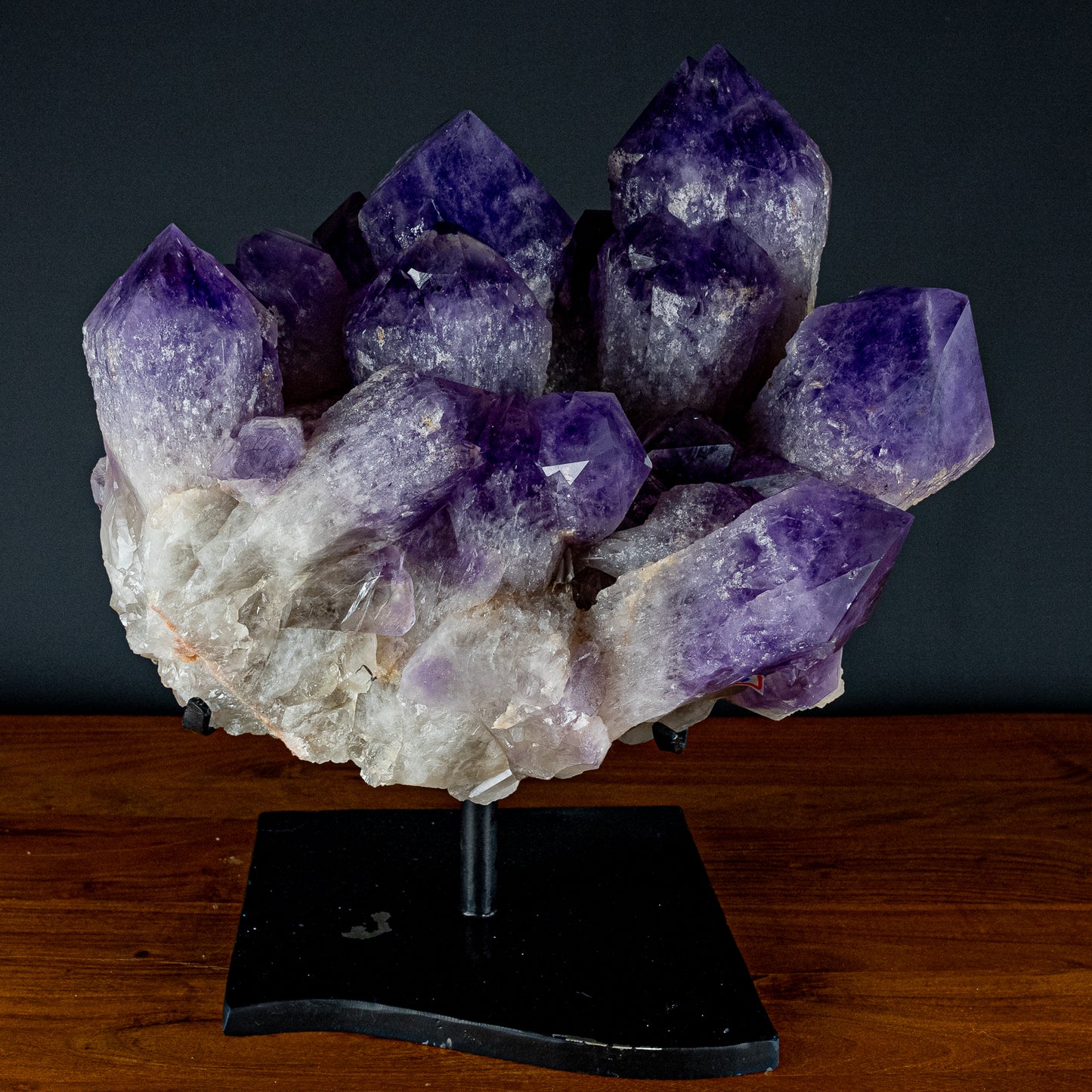 Selten Bolivien Amethyst Druse auf Ständer - 27164,29g