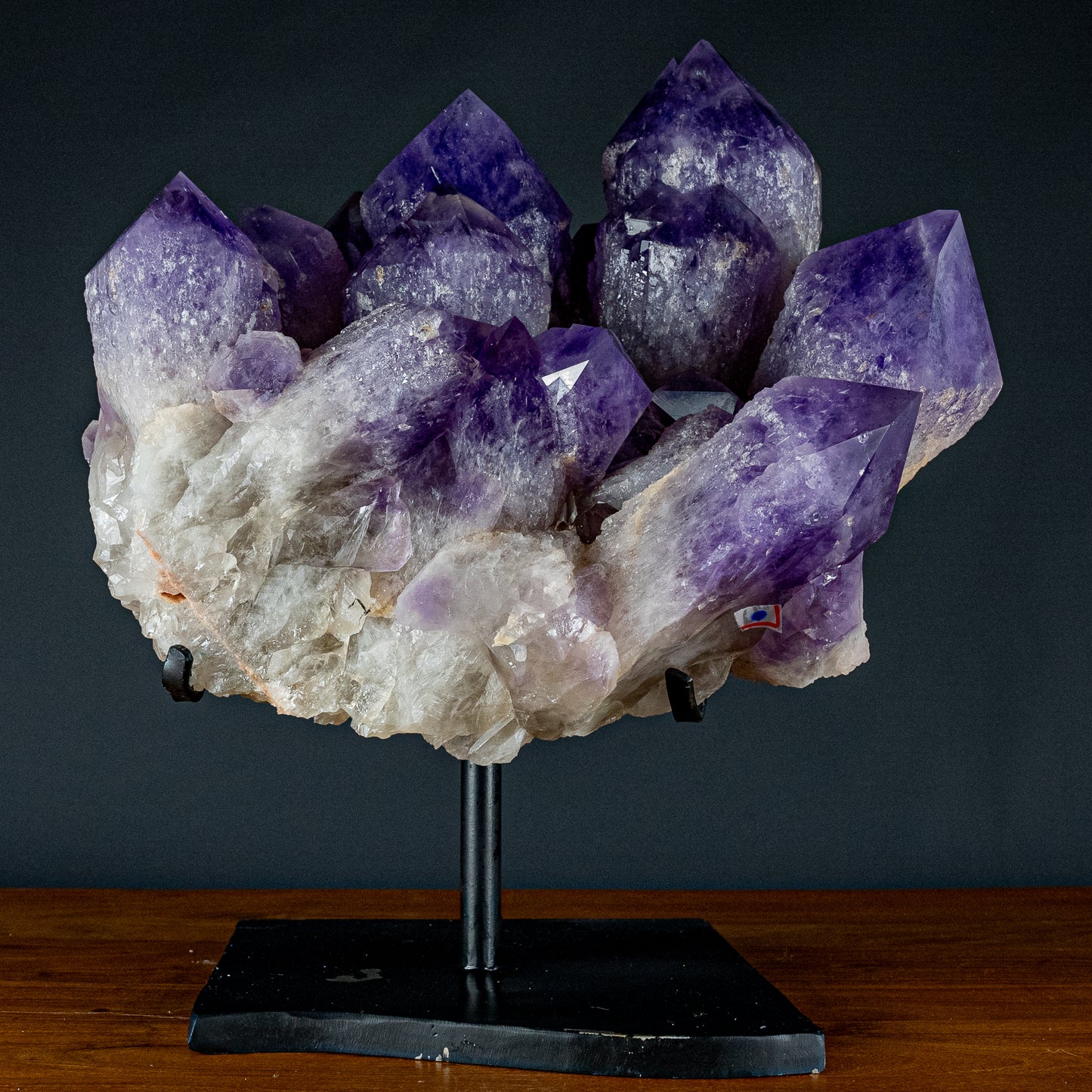 Selten Bolivien Amethyst Druse auf Ständer - 27164,29g