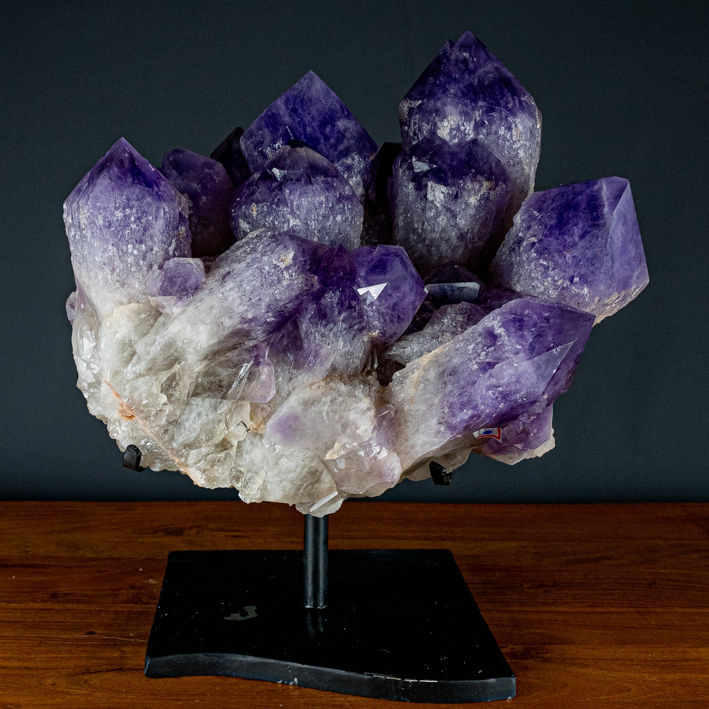 Selten Bolivien Amethyst Druse auf Ständer - 27164,29g