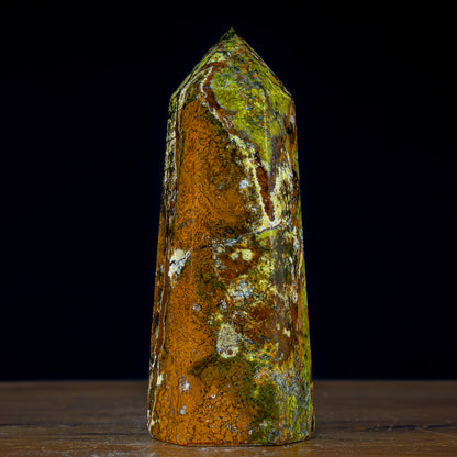 Grüner Opal Obelisk - 1139,25g