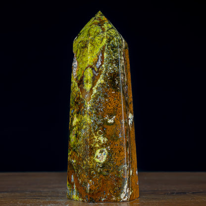 Grüner Opal Obelisk - 1139,25g