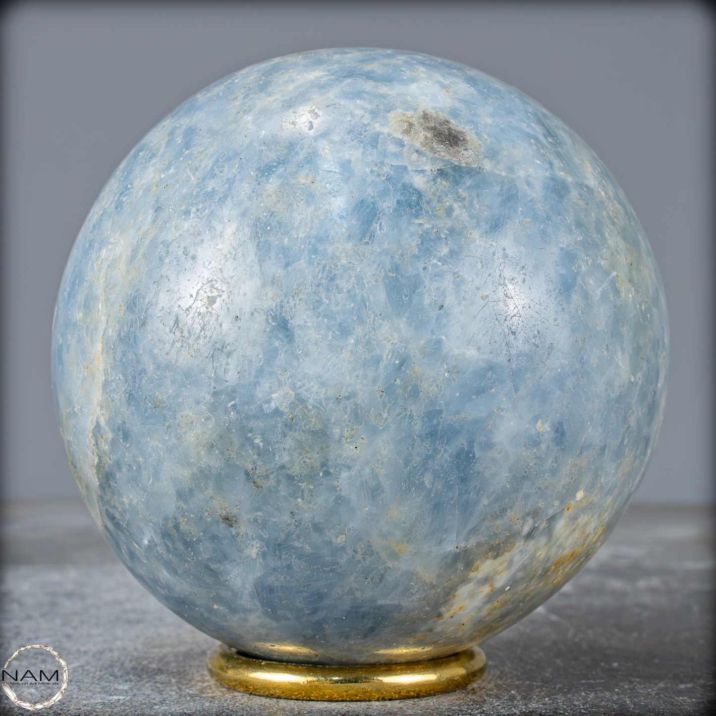 Natürliche Blaue Calcit-Kristall Kugel - 1146,24g - 94mm