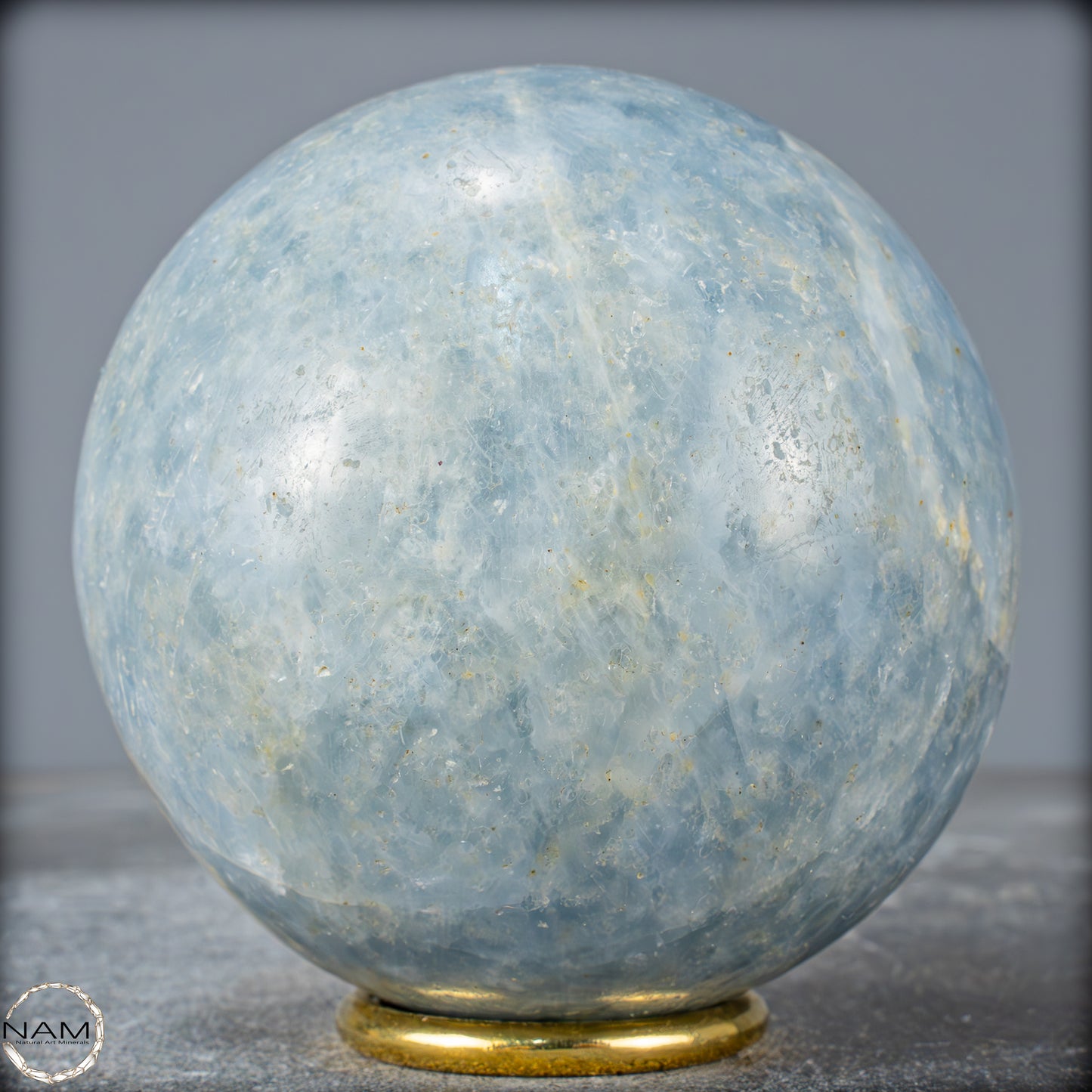 Natürliche Blaue Calcit-Kristall Kugel - 1146,24g - 94mm