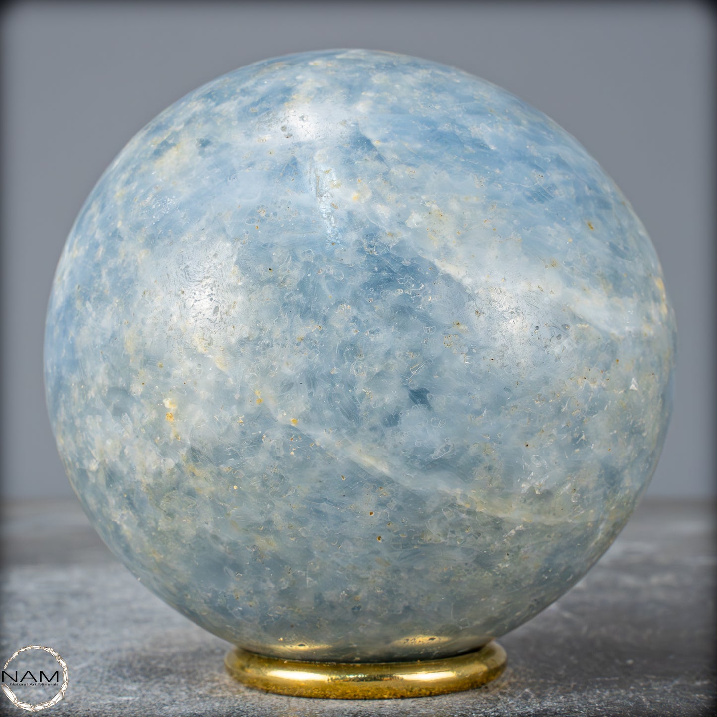 Natürliche Blaue Calcit-Kristall Kugel - 1146,24g - 94mm