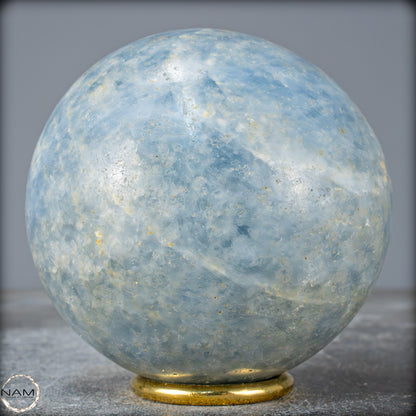 Natürliche Blaue Calcit-Kristall Kugel - 1146,24g - 94mm