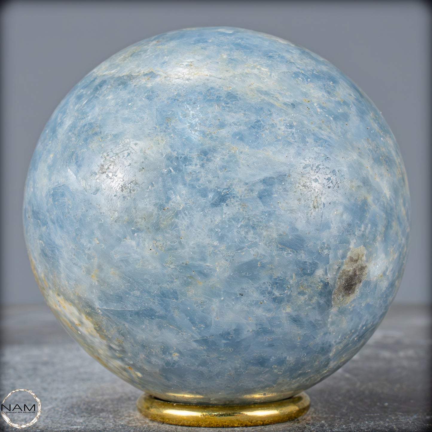 Natürliche Blaue Calcit-Kristall Kugel - 1146,24g - 94mm