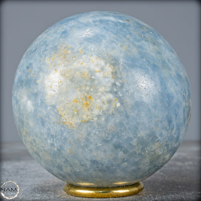 Natürliche Blaue Calcit-Kristall Kugel - 1146,24g - 94mm