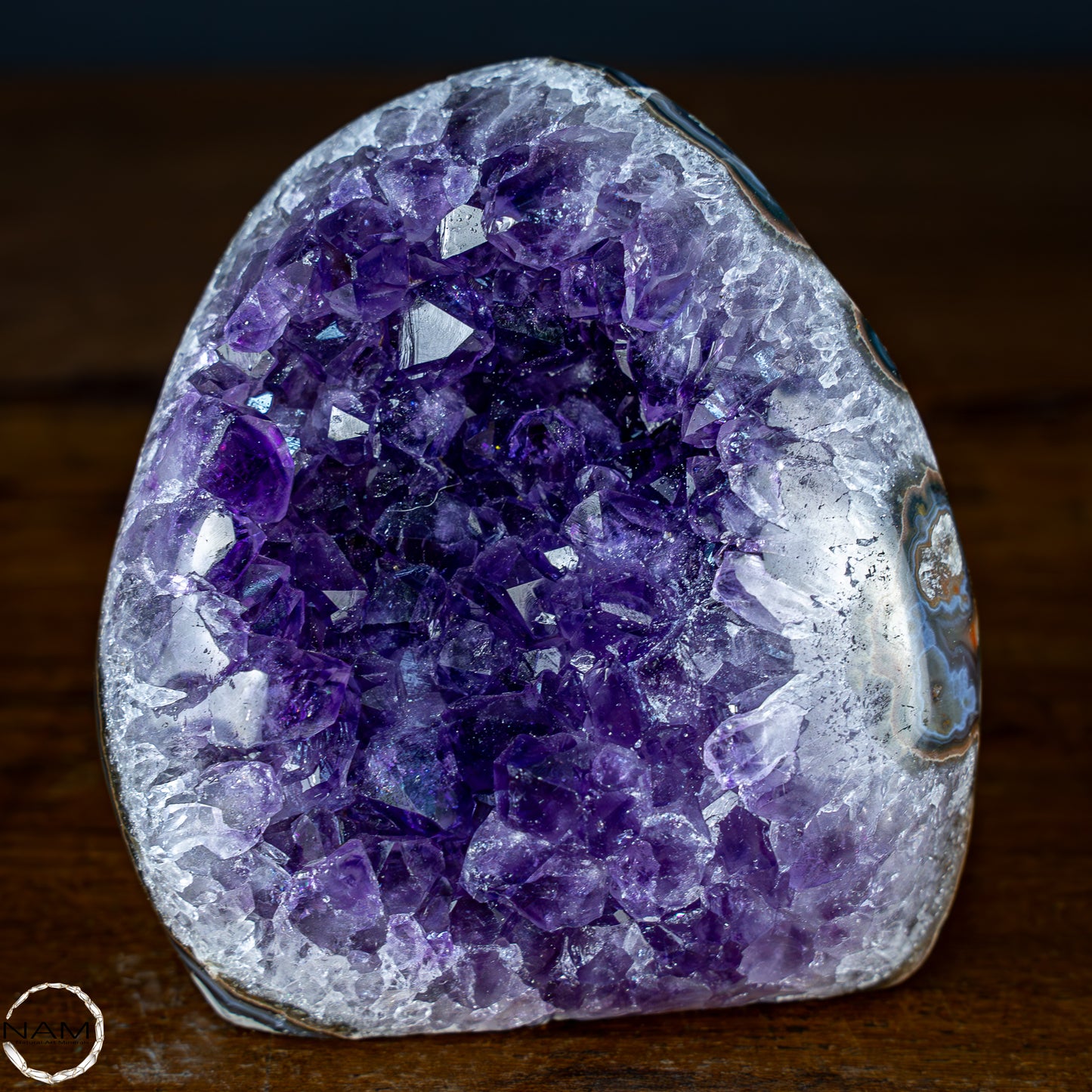 Natürliche Amethyst-Kristall Druse, Spitzenqualität - 896,32g