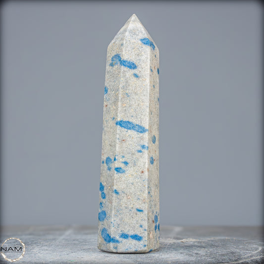 Natürlicher K2 Obelisk aus Madagaskar - 745,66g