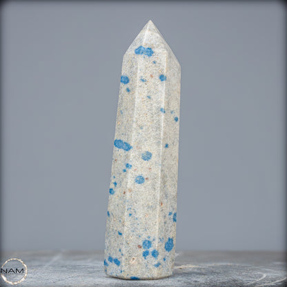 Natürlicher K2 Obelisk aus Madagaskar - 745,66g