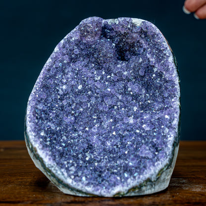 Natürliche Amethyst Druse, Spitzenqualität - 1173,46g