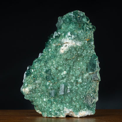 Natürliche blau-grüne Fluorit-Kristallcluster-Skulptur - 9930,32g