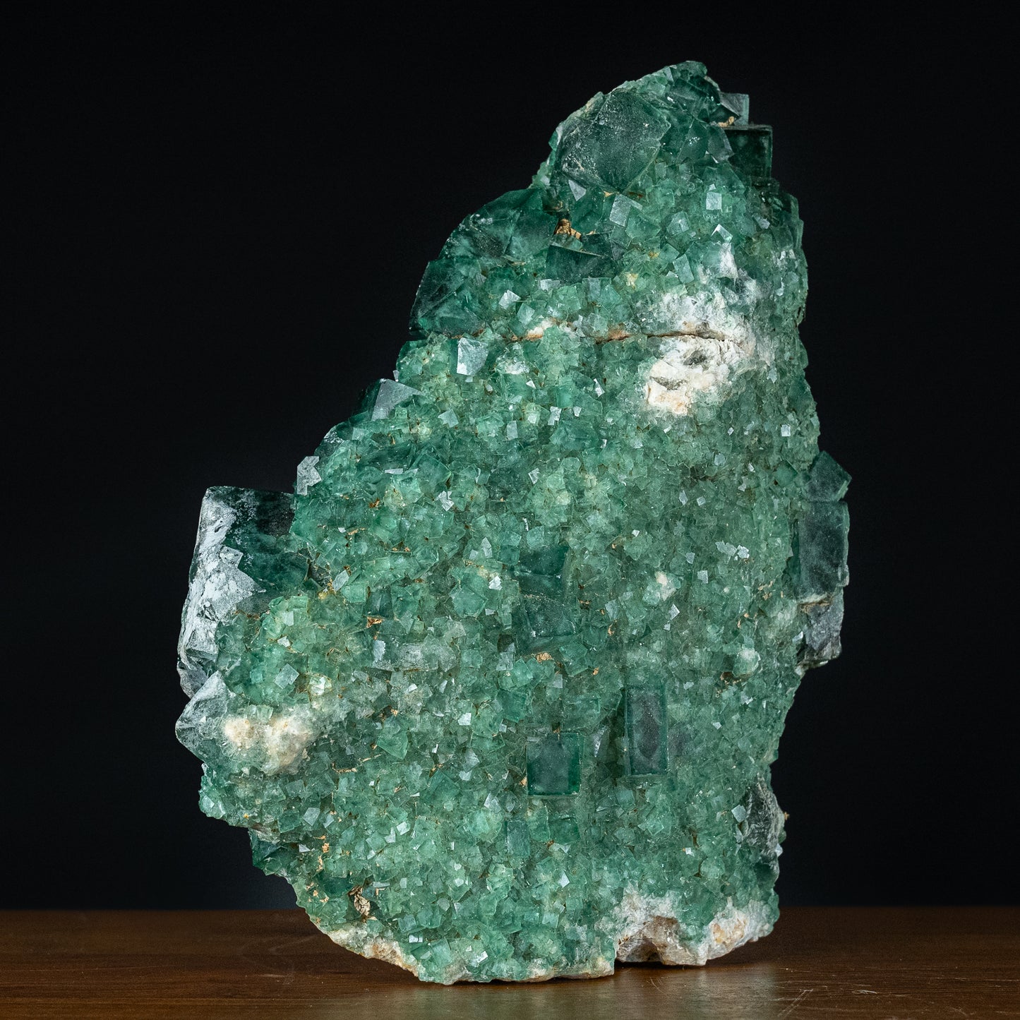 Natürliche blau-grüne Fluorit-Kristallcluster-Skulptur - 9930,32g