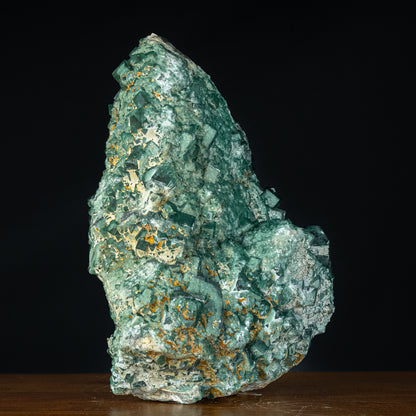 Natürliche blau-grüne Fluorit-Kristallcluster-Skulptur - 9930,32g