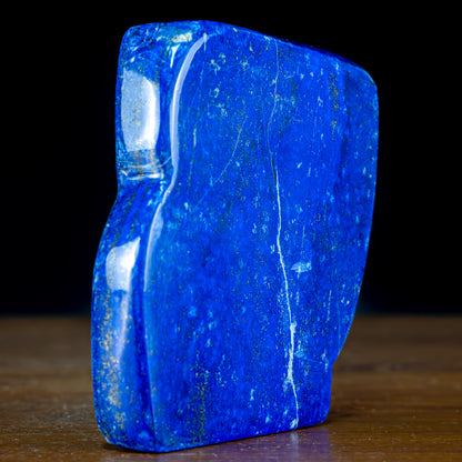 Natürliche Königsblaue Lapislazuli Kristall-Freiform, Spitzenqualität - 499,29g