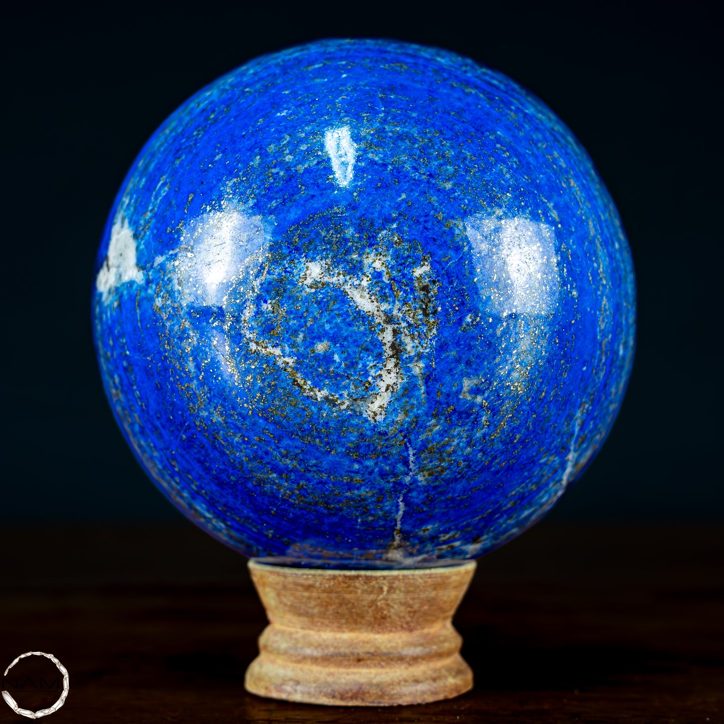 Natürliche Lapislazuli-Kristall-Kugel - 1663,35g - 105mm