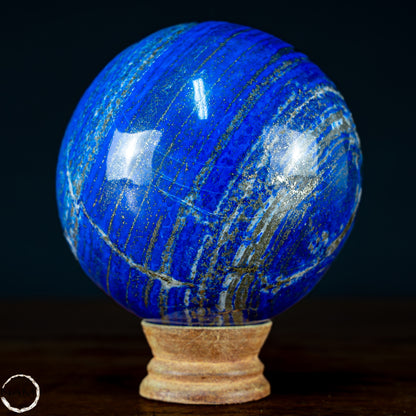 Natürliche Lapislazuli-Kristall-Kugel - 1663,35g - 105mm