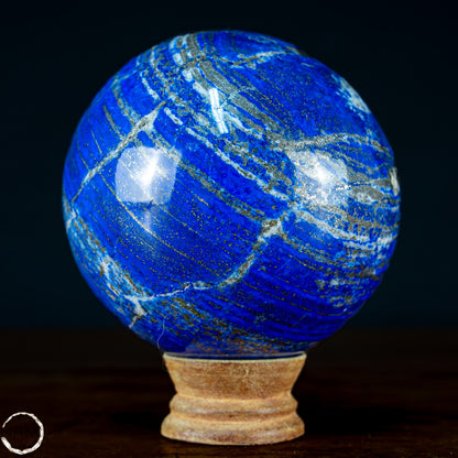 Natürliche Lapislazuli-Kristall-Kugel - 1663,35g - 105mm