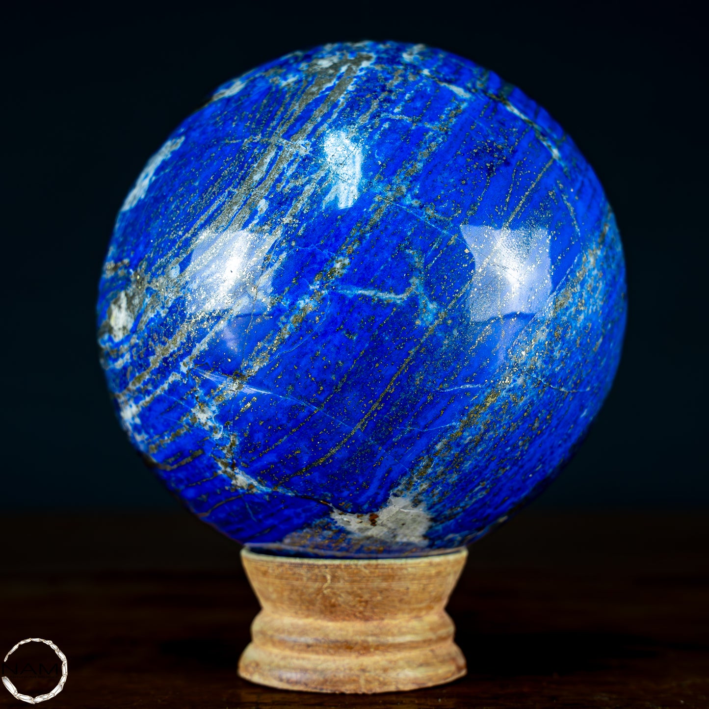 Natürliche Lapislazuli-Kristall-Kugel - 1663,35g - 105mm