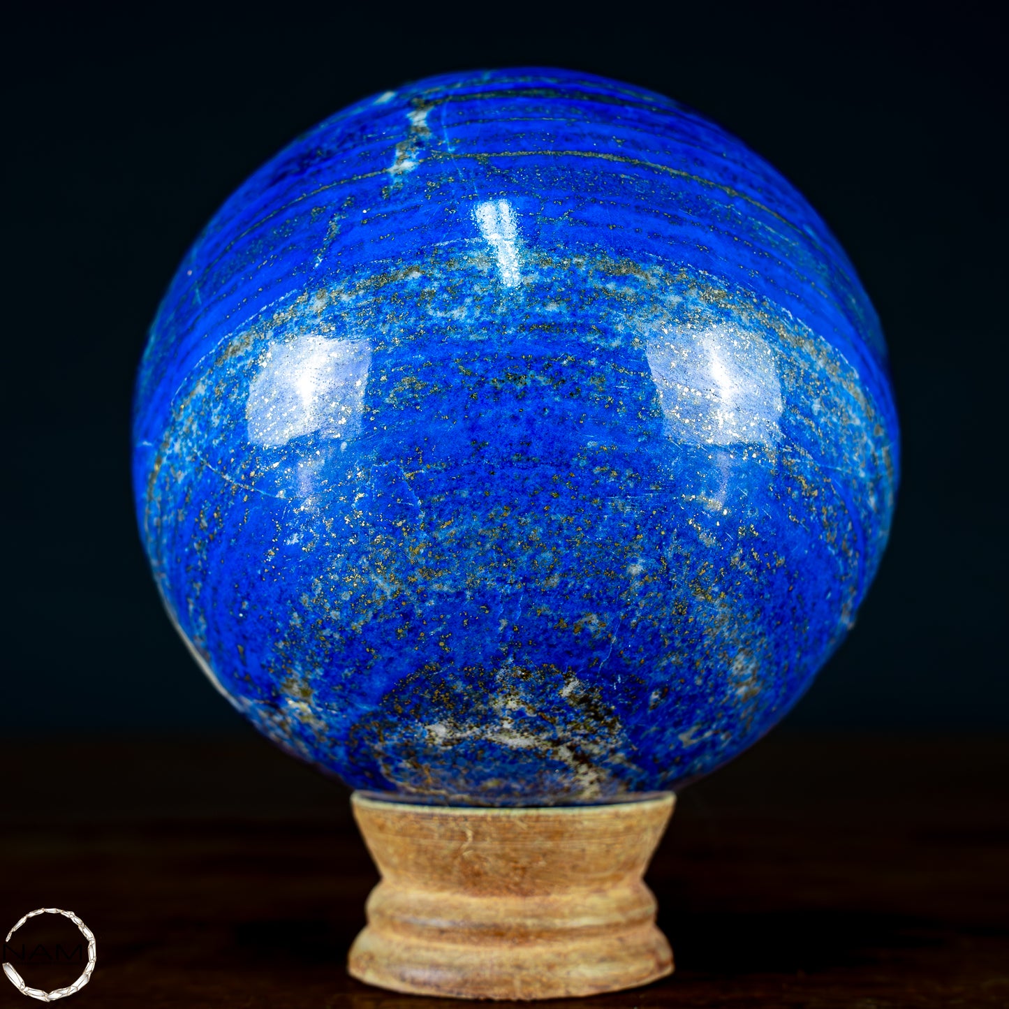 Natürliche Lapislazuli-Kristall-Kugel - 1663,35g - 105mm